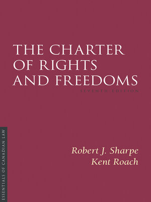 cover image of The Charter of Rights and Freedoms